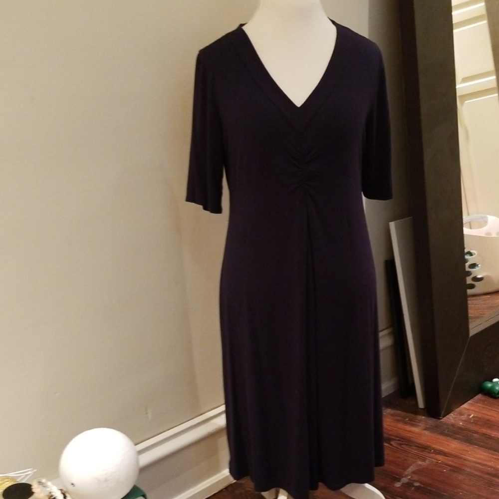 Blue long dress
